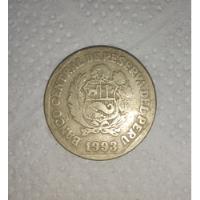Moneda De Un Nuevo Sol Del Año 1993, usado segunda mano  Perú 