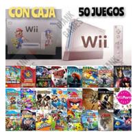 Nintendo Wii Con 50 Juegos + Wiimote Y Nunchuk, En Caja!!, usado segunda mano  Perú 