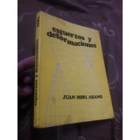 Libro Esfuerzos Y Deformaciones Juan Hori segunda mano  Perú 