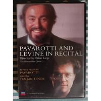 Dvd Pavarotti Levine Recital, usado segunda mano  Perú 