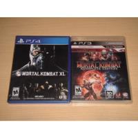 Mortal Kombat Doble Pack (ps4 Y Ps3 Original Completo), usado segunda mano  Perú 