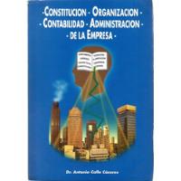 Constitución, Organización, Contabilidad De La Empresa Ii segunda mano  Perú 