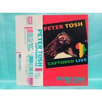 F Peter Tosh Captured Alive Cassette 1984 Usa Ricewithduck, usado segunda mano  Perú 