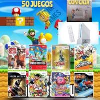 Nintendo Wii Con 35 Juegos Digitales Mario Luigi Yoshi Toad , usado segunda mano  Perú 