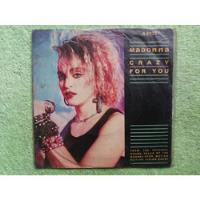 Eam 45 Rpm Vinilo Madonna Crazy For You 1985 Geffen Records  segunda mano  Perú 