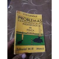 Libro Mir Problemas Experimentales Ingeniosos De Fisica  segunda mano  Perú 