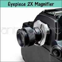  A64 Ocular Visor Eyepiece Magnifier 2x Camara Foto Video, usado segunda mano  Perú 