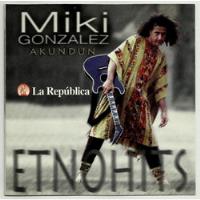 Miki González - Akundún - Etnohits (1997) segunda mano  Perú 