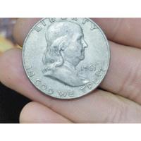 Tengo Una Moneda De 1/2 Dolar De Benjamín Franklin Del Año61, usado segunda mano  Perú 