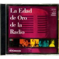 La Edad De Oro De La Radio - Tapa Cartón + Cancionero 2001 segunda mano  Perú 
