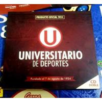 2cd Universitario De Deportes Posa Vaso 2014 (9/10) segunda mano  Perú 