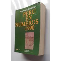 Primer Almanaque Estadístico Perú En Números Año 1990.  segunda mano  Perú 