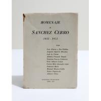 Homenaje A Sánchez Cerro 1933 - 1953  segunda mano  Perú 
