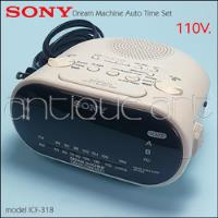 A64 Sony Dream Machine Radio Am Fm Reloj Despertador De Mesa, usado segunda mano  Perú 
