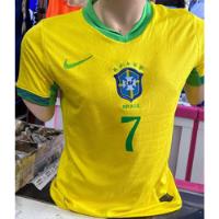 Camiseta Seleccion Brasil Eliminatorias, usado segunda mano  Perú 