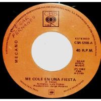 Single 45 Mecano - Me Cole En Una Fiesta + Boda En Londres segunda mano  Perú 