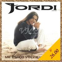 Vmeg Cd Jordi 1998 Me Estoy Volviendo Loco, usado segunda mano  Perú 