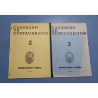 Usado, Libro Cuaderno De Restauración  Uni segunda mano  Perú 