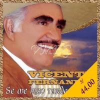 Vmeg Cd Vicente Fernández 2003 Se Me Hizo Tarde La Vida segunda mano  Perú 
