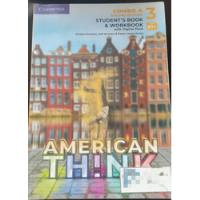 Libro American Think Combo A  3 Second Edition Cambridge, usado segunda mano  Perú 