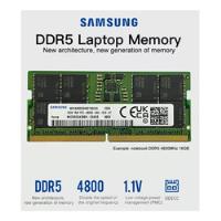 Memoria Sodimm Samsung 16gb (kit 2x8gb) Ddr5 4800mhz segunda mano  Perú 