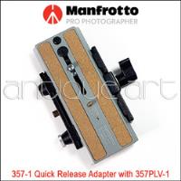 Usado, A64 Quick Release Manfrotto Ez Fx Base 357-1 + Plate 357plv1 segunda mano  Perú 