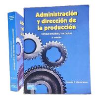 Libro Administración Y Dirección De La Produccción segunda mano  Perú 