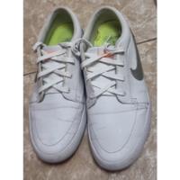 Usado, Zapatillas Mujer Blancas Marca Nike Clásicas, Talla 7usa 37. segunda mano  Perú 