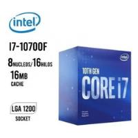 Procesador Intel Core I7 10700f, 8 Nucleos, Lga 1200+ Cooler, usado segunda mano  Perú 