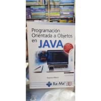 Libro Programación Orientada A Objetos En Java, usado segunda mano  Perú 