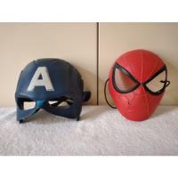 Mascara Spiderman Y Capitán América - Hasbro, usado segunda mano  Perú 