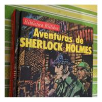 Aventuras De Sherlock Holmes Conan Doyle Biblioteca Billiken segunda mano  Perú 