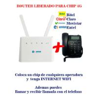 Router Para Chip Liberado + Telefono Llamadas segunda mano  Perú 