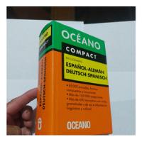 Libro Diccionario Español Alemán Compact Oceano segunda mano  Perú 