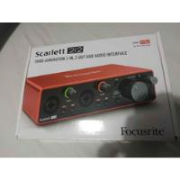 Focusrite Scarlett 2i2 3ra - Generación, Interfaz De Audio, usado segunda mano  Perú 