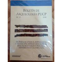 Boletin De Arqueologia Pucp.  N° 25. -  2018 segunda mano  Perú 