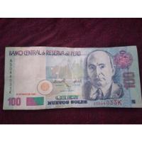 Billetes De 100 Soles Peruanos Año 1999, 2001, 2004 segunda mano  Perú 