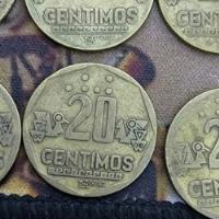 Usado, Lote De Monedas De 20 Centimos (firma De Chavez) segunda mano  Perú 
