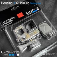 A64 Gopro Housing Quickclip Camuflado Hero3+ 4 Black Silver segunda mano  Perú 