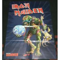 O Metal Hammer Iron Maiden Poster Black Sabbath Ricewithduck segunda mano  Perú 