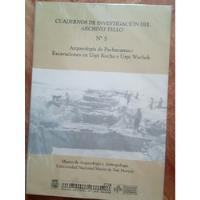 Usado, Arqueologia De Pachacamac: Excavaciones En Urpi Kocha Y Urpi segunda mano  Perú 