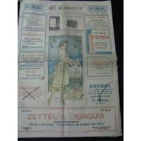 Mercurio Peruano: Periodico El Comercio  1 Enero 1921 L92 segunda mano  Perú 
