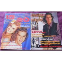 Revista 15 A 20 Y Notitas Musicales Ricky Martin Bibi Gaytan segunda mano  Perú 