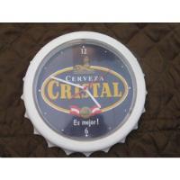 Publitanea: Reloj Pared Publicidad Cerveza Cristal segunda mano  Perú 