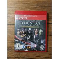 Injustice Ultimate Edition Playstation 3 Ps3 Buen Estado !! segunda mano  Perú 
