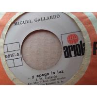 Mundo 45 Miguel Gallardo ...y Apago La Luz segunda mano  Perú 