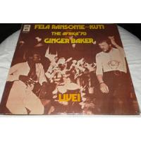 Jch- Fela Ransone-kuti The Africa 70 Ginger Baker Lp Vinilo, usado segunda mano  Perú 