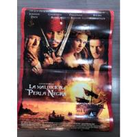 Usado, Poster Piratas Del Caribe La Maldición Del Perla (español) segunda mano  Perú 