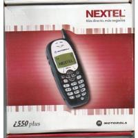 Nextel Motorola I550 Plus Con Caja Y Cargador No Funciona, usado segunda mano  Perú 