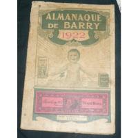 Almanaque De Barry Años 1922-1923-1924, usado segunda mano  Perú 